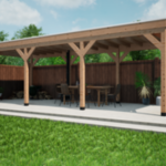 Douglas overkapping 300x800cm Verando